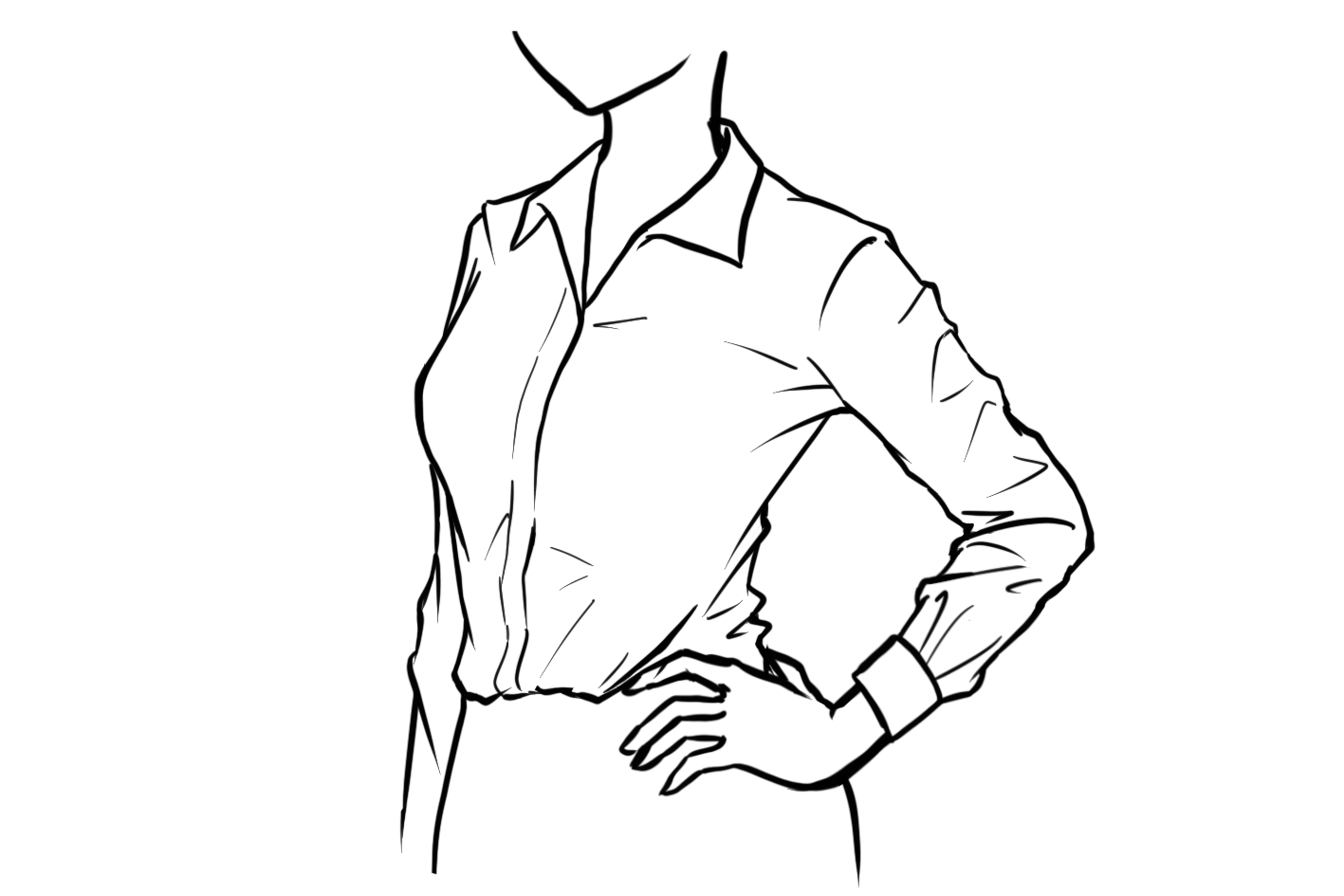 服のしわの描き方 立体的な服のしわの描き方を徹底解説 株式会社esolab